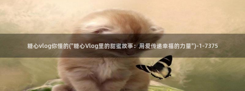 在线观看糖心vlog:糖心vlog你懂的